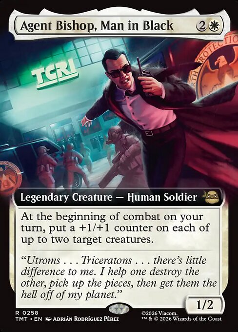 Agent Bishop, Man in Black