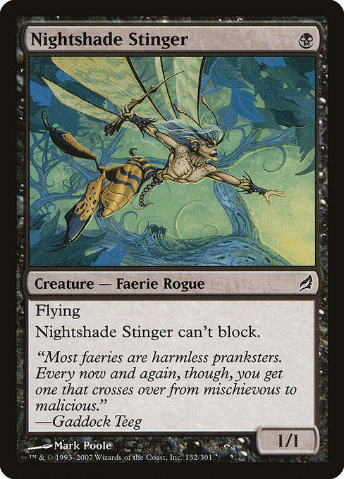 Nightshade Stinger|Lorwyn|132