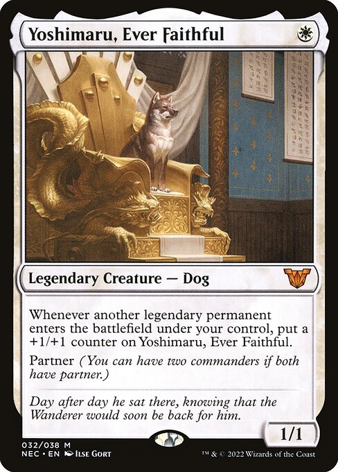 Yoshimaru, Ever Faithful|Neon Dynasty Commander|32