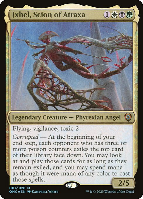 Ixhel, Scion of Atraxa|Phyrexia: All Will Be One Commander|1