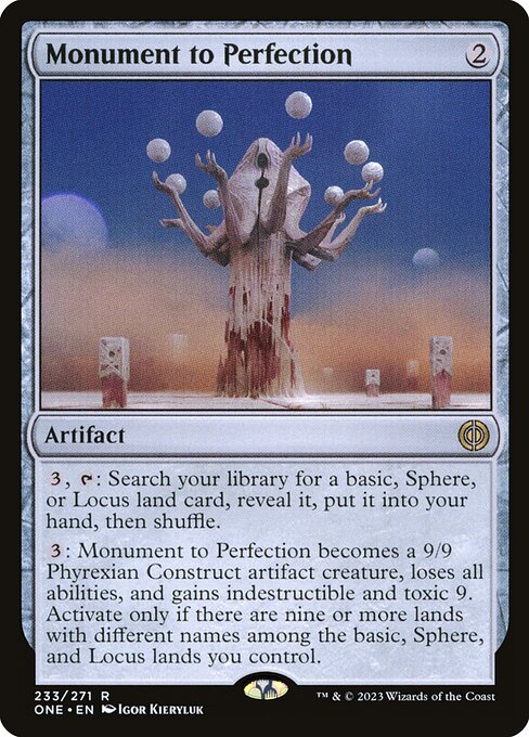 Monument to Perfection|Phyrexia: All Will Be One|233