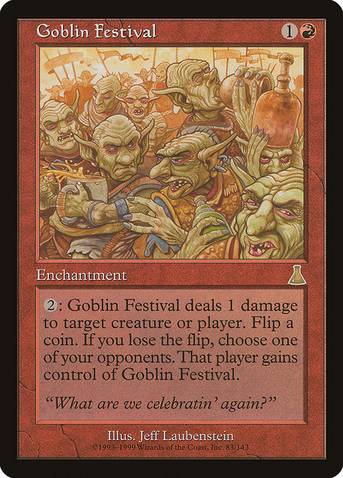 Goblin Festival|Urza's Destiny|83