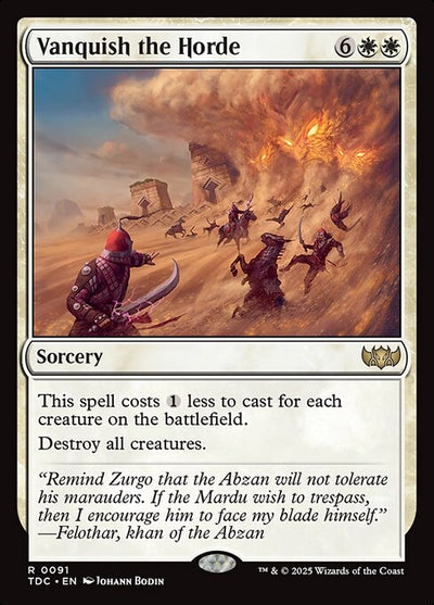 Vanquish the Horde