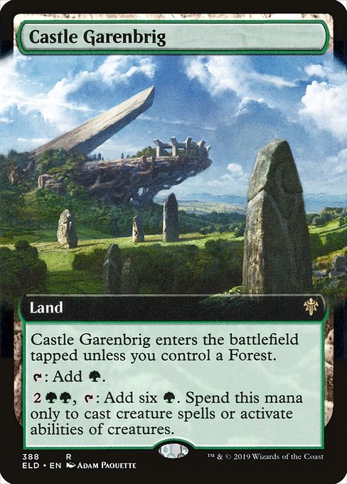 Castle Garenbrig|Throne of Eldraine|388