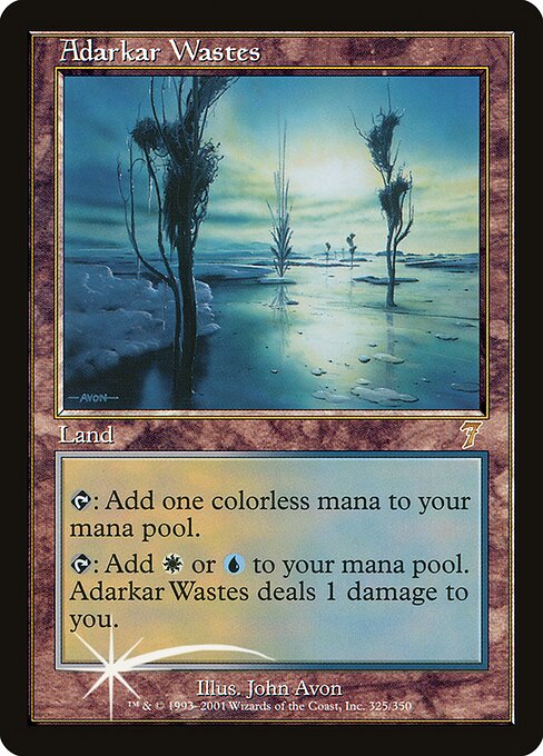 Adarkar Wastes|Seventh Edition|325