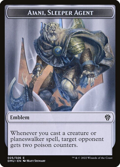 Ajani, Sleeper Agent Emblem