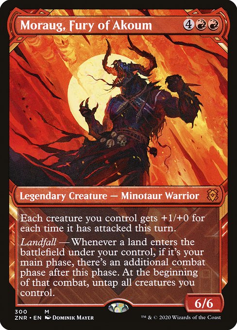 Moraug, Fury of Akoum|Zendikar Rising|300