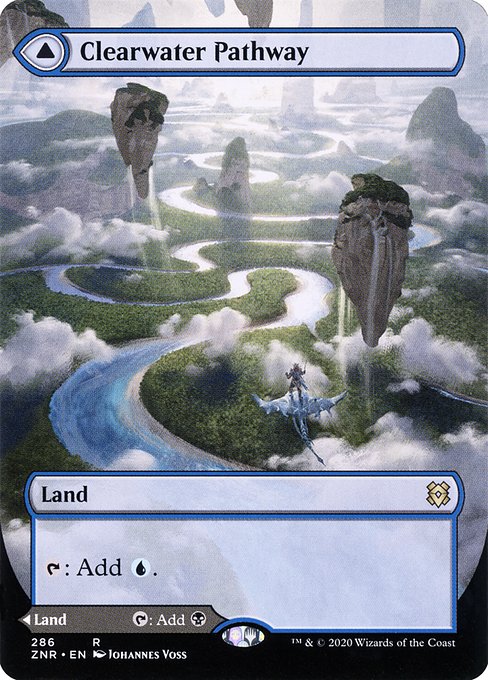 Clearwater Pathway // Murkwater Pathway|Zendikar Rising|286
