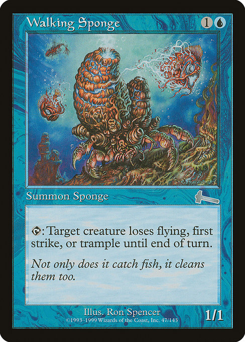 Walking Sponge|Urza's Legacy|47