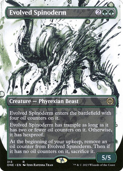 Evolved Spinoderm