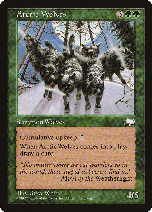 Arctic Wolves|Weatherlight|118