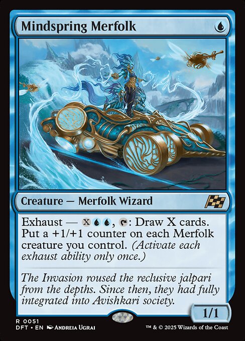 Mindspring Merfolk|Aetherdrift|51