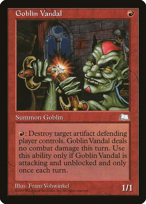 Goblin Vandal|Weatherlight|105