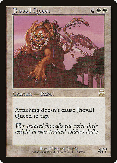 Jhovall Queen|Mercadian Masques|25