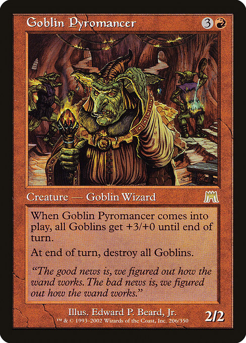 Goblin Pyromancer|Onslaught|206