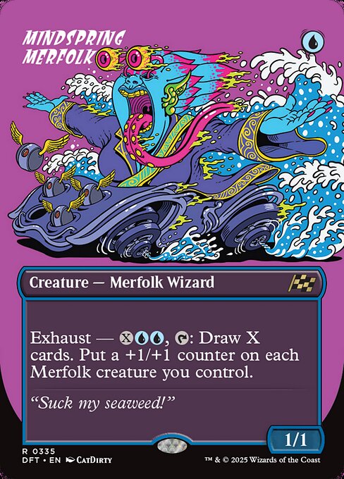 Mindspring Merfolk|Aetherdrift|335