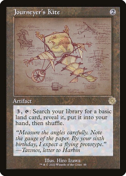 Journeyer's Kite|The Brothers' War Retro Artifacts|88