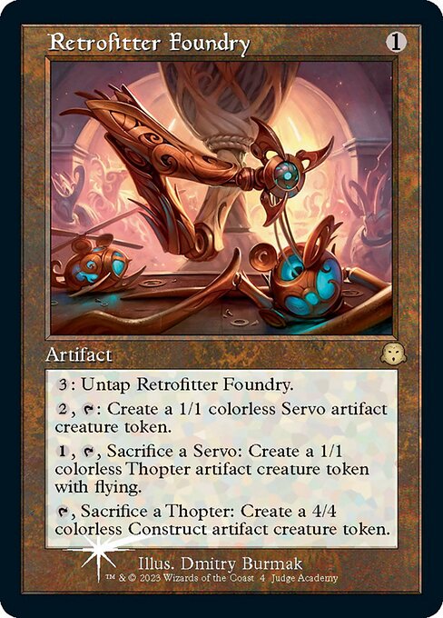 Retrofitter Foundry | Judge Gift Cards 2023 | 4 | Traditional Foil ...