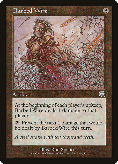 Barbed Wire|Mercadian Masques|287