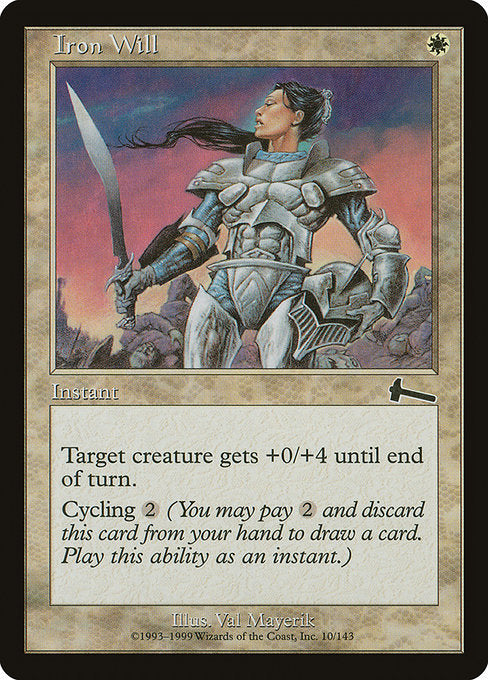 Iron Will|Urza's Legacy|10