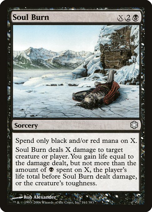 Soul Burn|Coldsnap Theme Decks|161