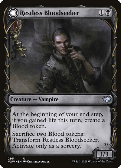 Restless Bloodseeker // Bloodsoaked Reveler