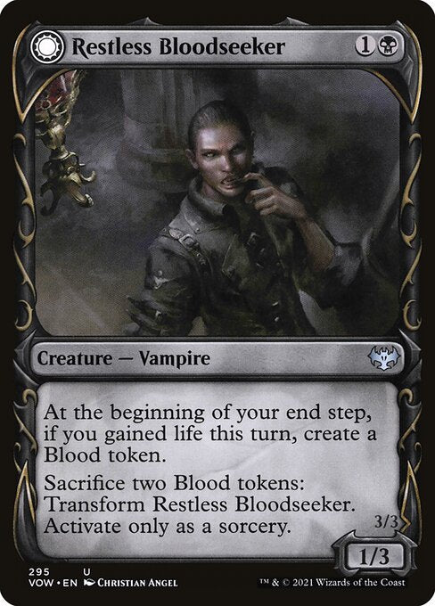 Restless Bloodseeker // Bloodsoaked Reveler
