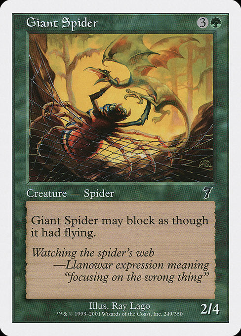 Giant Spider|Seventh Edition|249