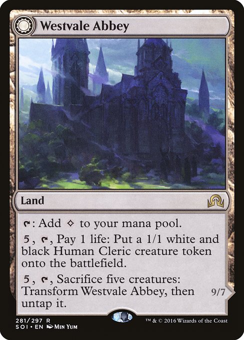 Westvale Abbey // Ormendahl, Profane Prince|Shadows over Innistrad|281