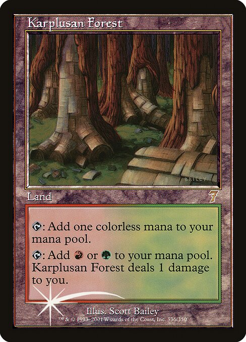 Karplusan Forest|Seventh Edition|336