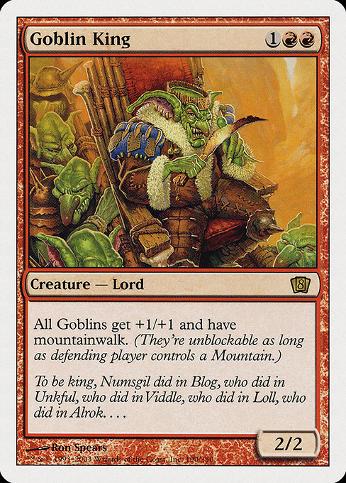 Goblin King|Eighth Edition|190