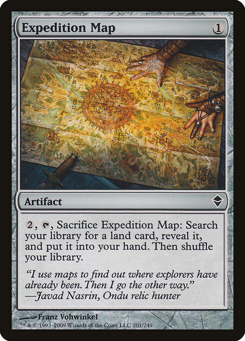 Expedition Map|Zendikar|201