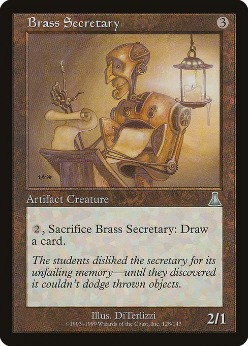 Brass Secretary|Urza's Destiny|128