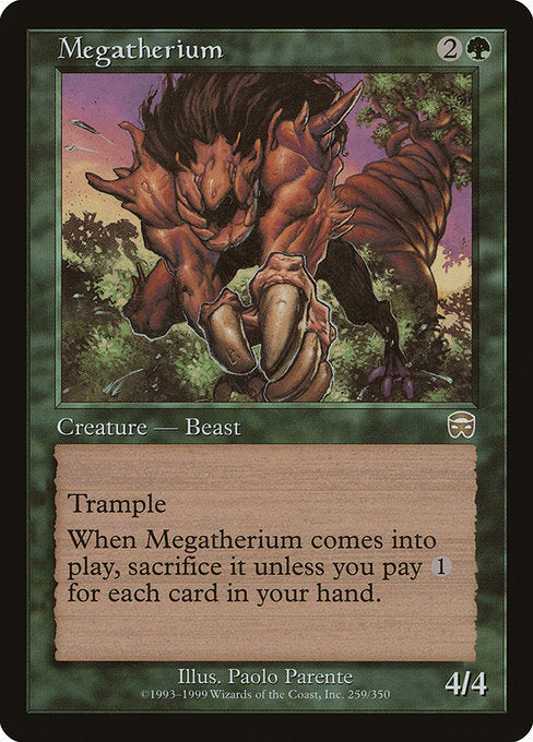 Megatherium|Mercadian Masques|259