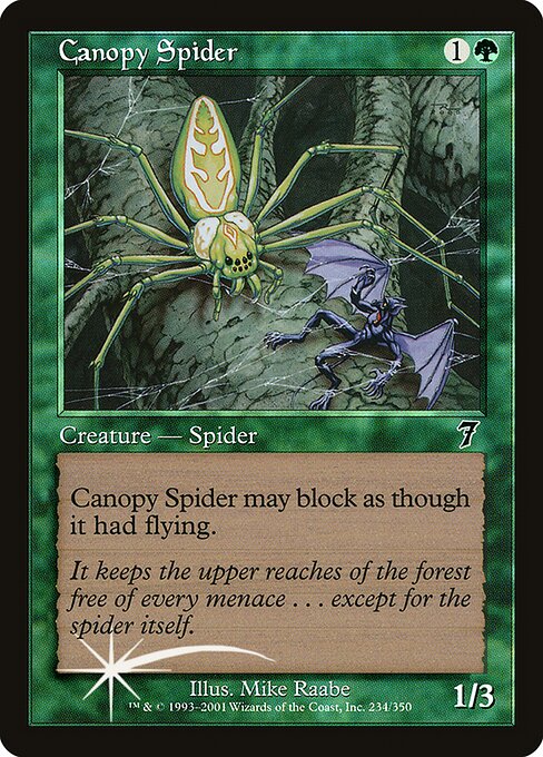 Canopy Spider|Seventh Edition|234