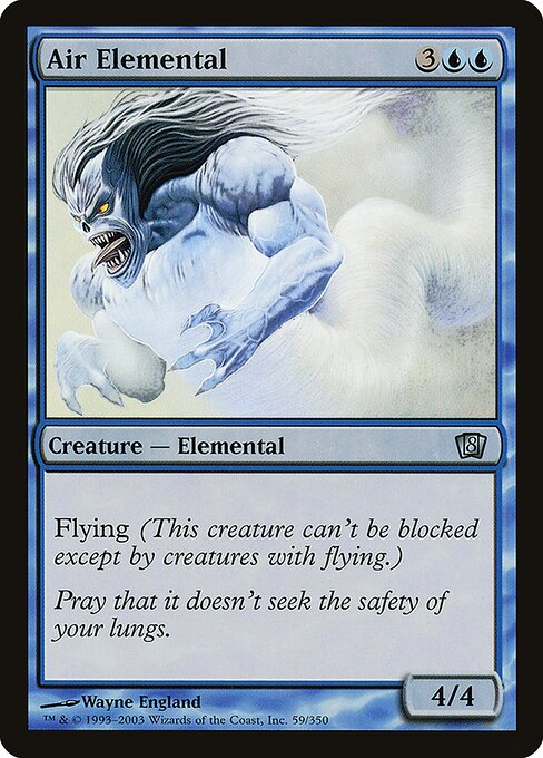 Air Elemental|Eighth Edition|59