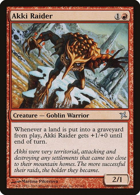 Akki Raider|Betrayers of Kamigawa|92