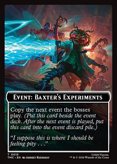 Event: Baxter's Experiments