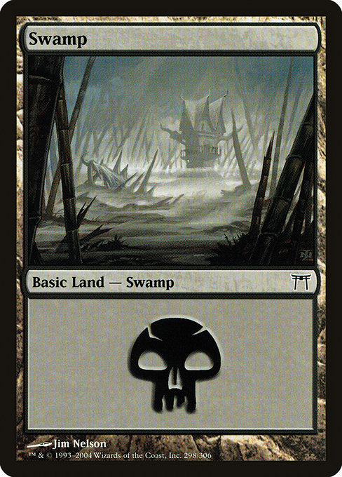 Swamp|Champions of Kamigawa|298