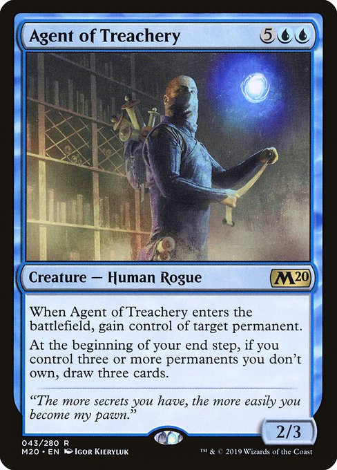 Agent of Treachery|Core Set 2020|43