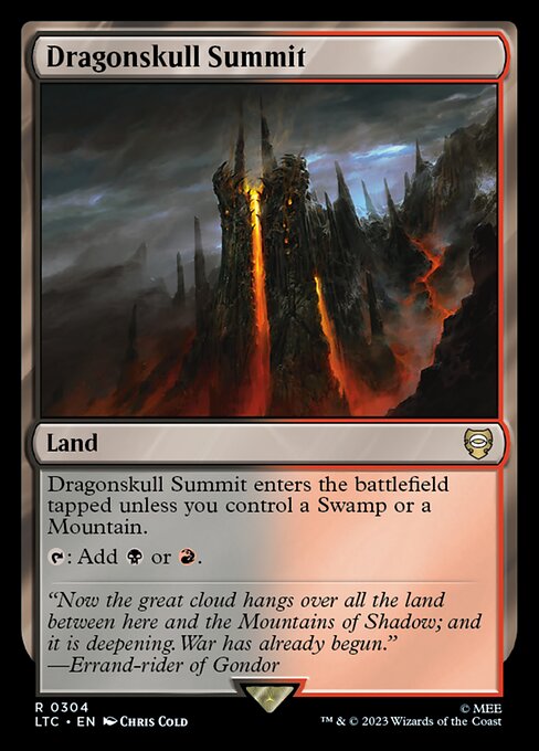 Dragonskull Summit|Tales of Middle-earth Commander|304