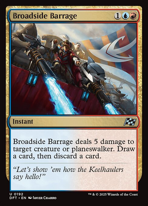 FOIL|Broadside Barrage|Aetherdrift|192