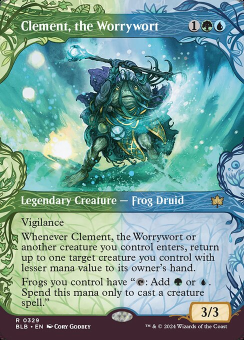 Clement, the Worrywort|Bloomburrow|329