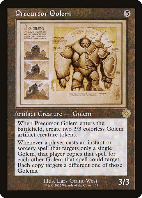Precursor Golem | The Brothers' War Retro Artifacts | 105