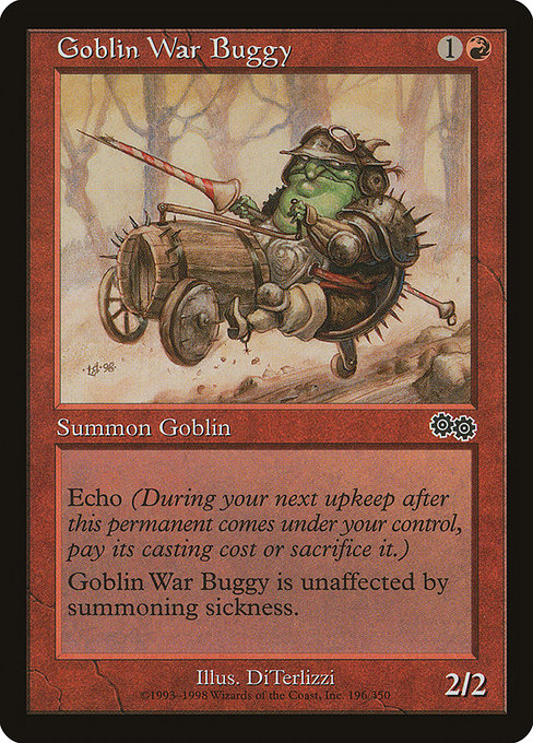 Goblin War Buggy|Urza's Saga|196