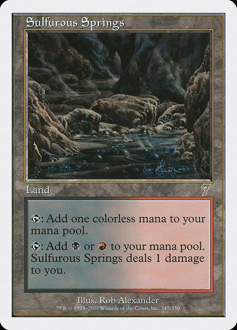 Sulfurous Springs|Seventh Edition|345