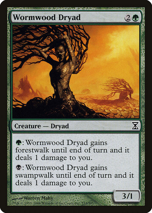 Wormwood Dryad|Time Spiral|233