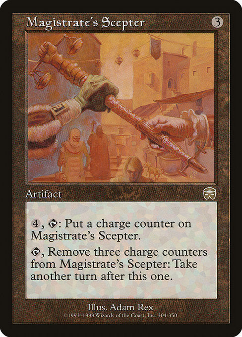 Magistrate's Scepter|Mercadian Masques|304