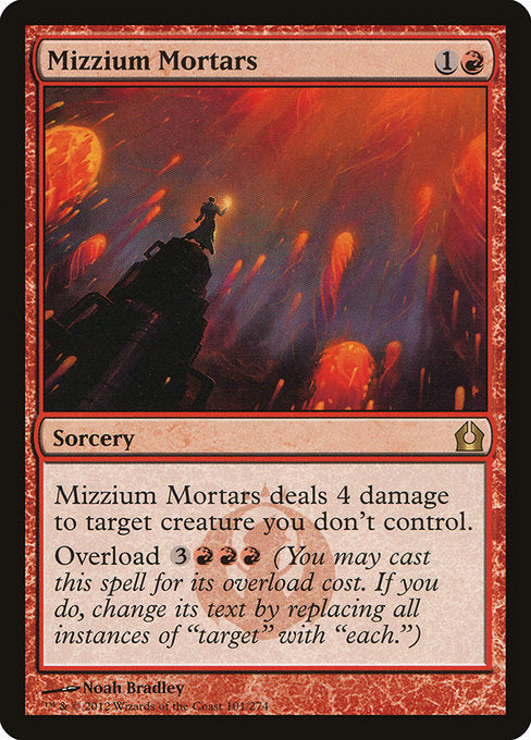 Mizzium Mortars|Return to Ravnica|101