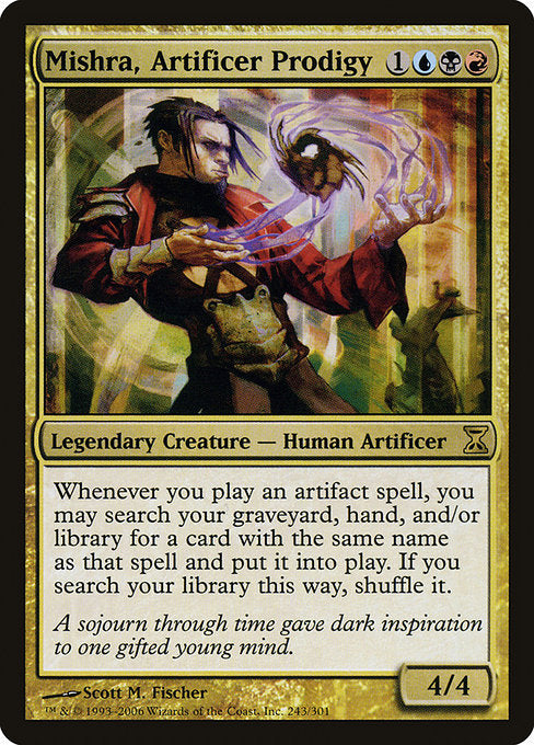 Mishra, Artificer Prodigy|Time Spiral|243